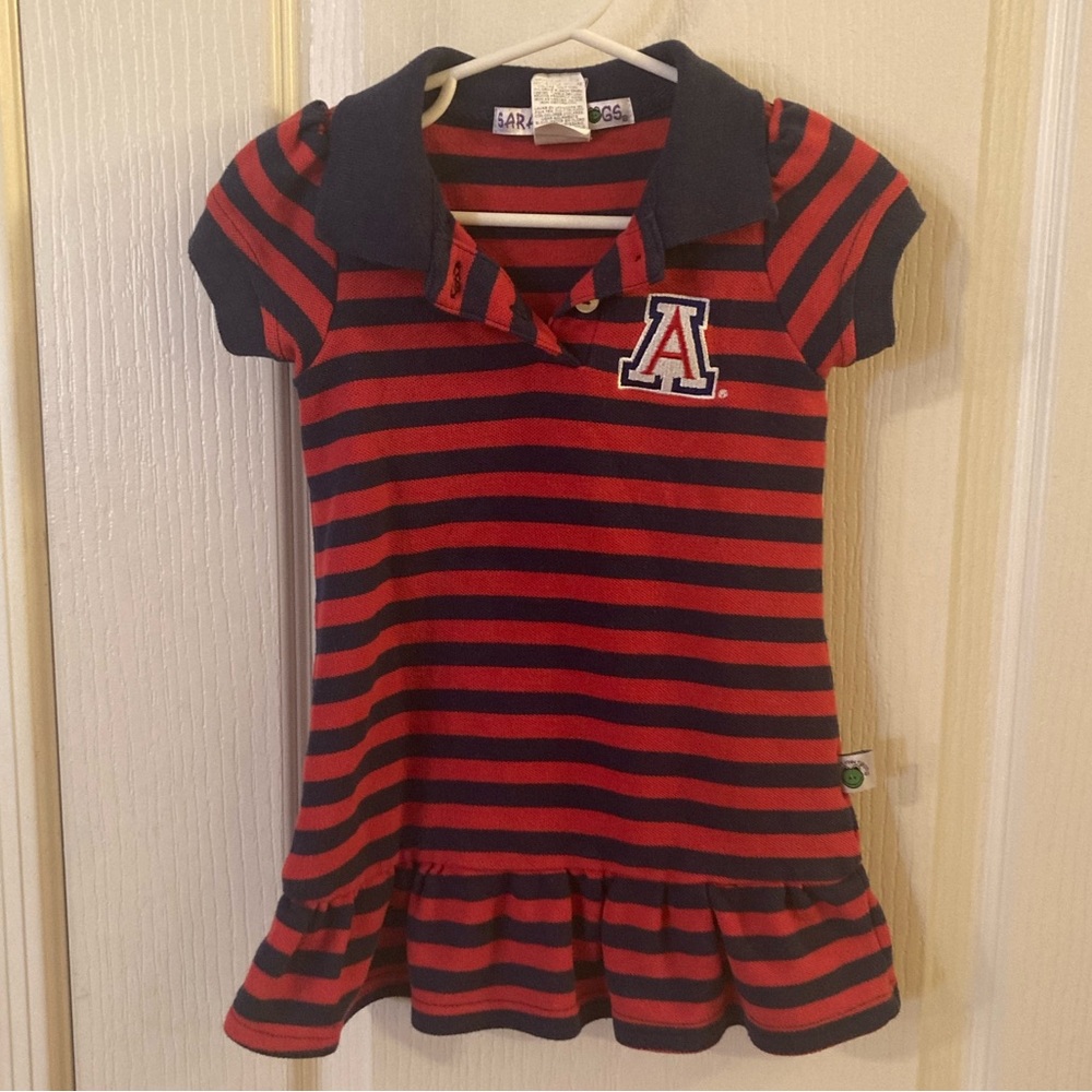 University of Arizona baby girl polo dress size 18m